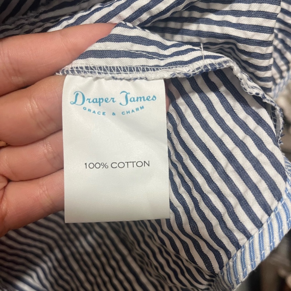 Draper James Seersucker Mini Dress - Picture 4 of 6